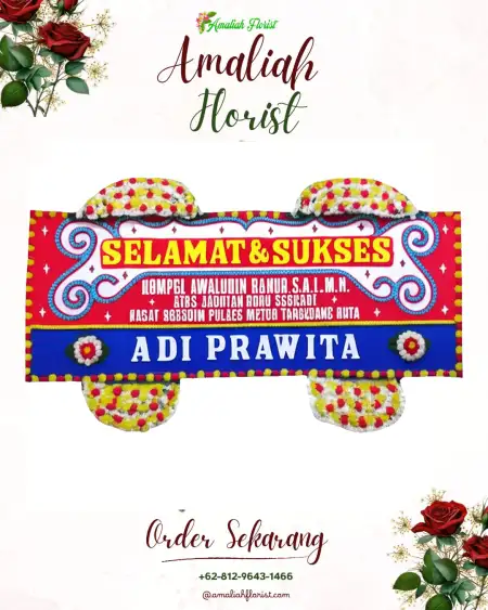 Papan Bunga Ucapan Selamat Tegaldowo